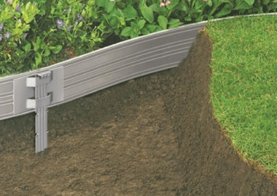 Aluminum Edging with stakes Garden Lawn Landscape Supplies