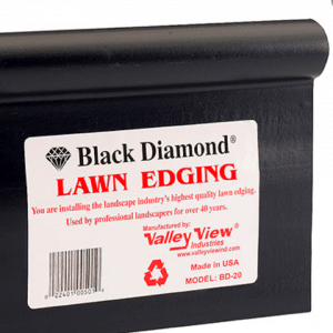 Black Diamond Edging Image Fletcher Rickard Landscape Supplies
