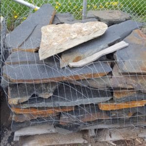Fletcher Richard Landscape Supplies Black Shale Walkway Stones