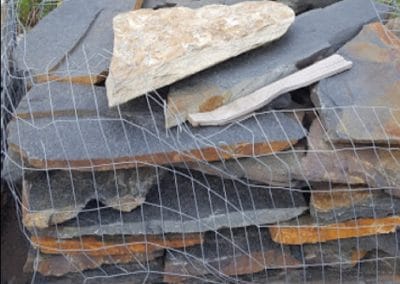 Fletcher Richard Landscape Supplies Black Shale Walkway Stones